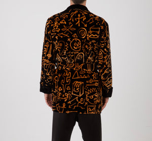 louis slater x young hanson black smoking jacket