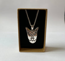 Load image into Gallery viewer, STERLING SILVER DEVIL PENDANT (with or without chain)
