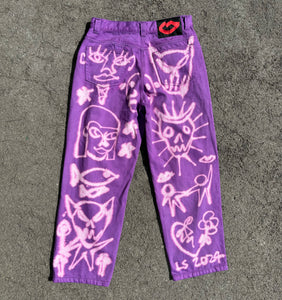 1/1 custom denim purple (multiple sizes)